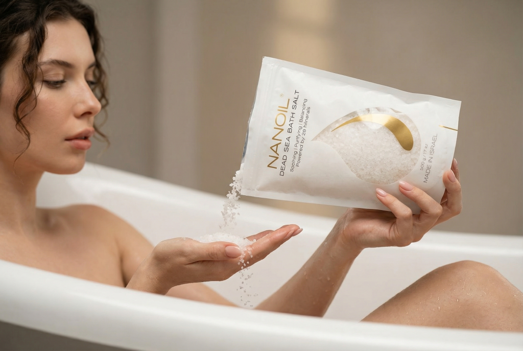 nanoil sel de bain comment utiliser